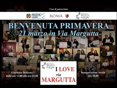 Conferenza Stampa presentazione di “I Love via Margutta, benvenuta Primavera”