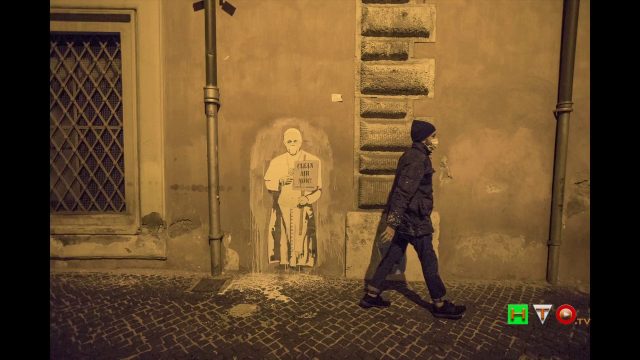 GREENPEACE – Muri di Roma si riempiono di Street Art contro inquinamento da Diesel