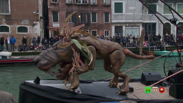 Il Carnevale di Venezia 2018, VeCircOnda, La Festa Veneziana sull’acqua – Backstage