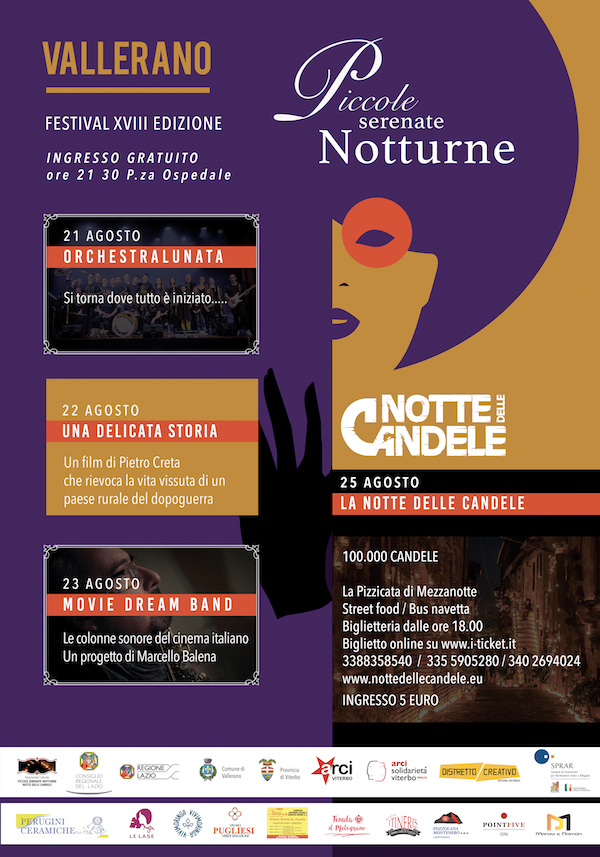 Festival Piccole Serenate Notturne e Notte delle Candele 2018