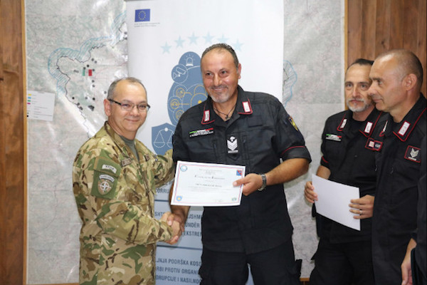 Missione in Kosovo: Carabinieri MSU addestrano Kosovo Police