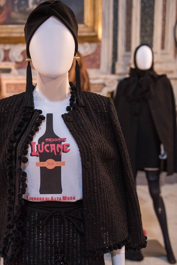 Michele Miglionico: high fashion exhibition “Madonne Lucane. Vestiti che profumano di incenso”