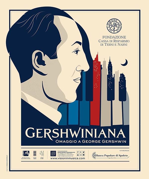 Visioninmusica: “Gershwiniana” con l’Orchestra Roma Sinfonietta