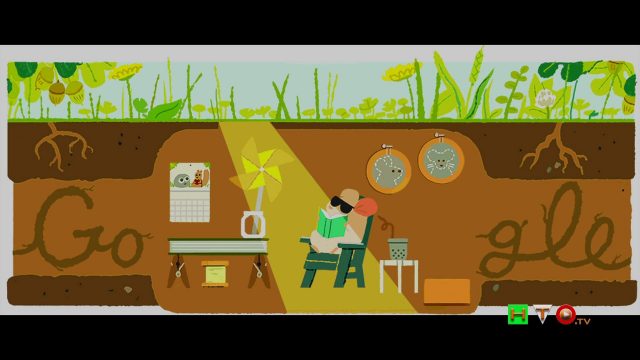 Il doodle di Google per il Solstizio d’estate 2017 nell’Emisfero Boreale