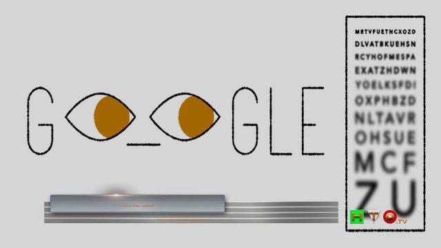 Il doodle animato di Google per il 181° compleanno di Ferdinand Monoyer