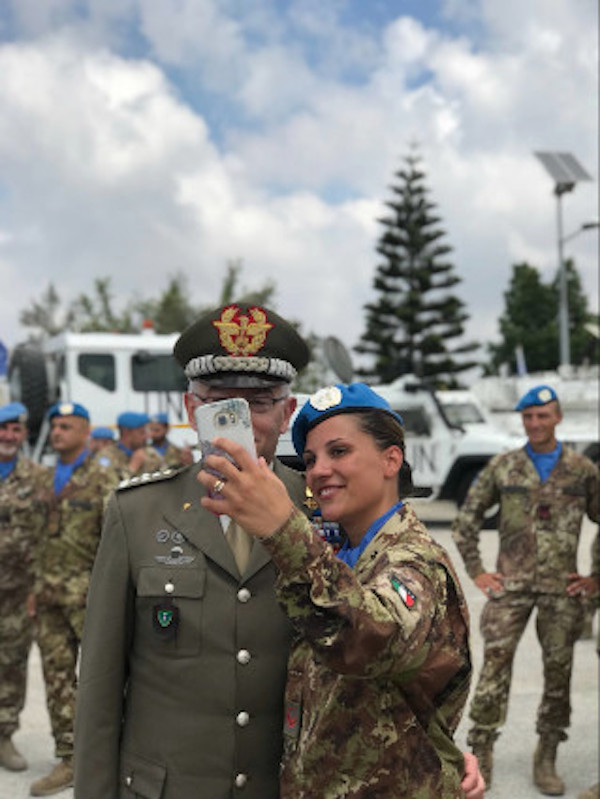 Il Generale Graziano alla cerimonia del cambio di Comando della missione UNIFIL