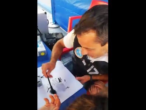 Polizia di Stato – Cinecittà World (RM), La Polizia scientifica spiega le impronte digitali