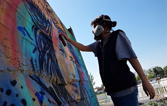 The White Rose: Alice Pasquini realizza in Germania i murales in memoria della resistenza antinazista
