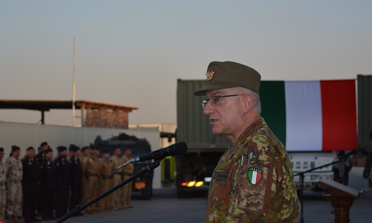 Generale Claudio Graziano in Iraq: “Le Forze Armate italiane tra le migliori al mondo”