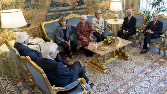Il Presidente Mattarella ha ricevuto la Presidente dell’Associazione “Arte in Memoria”, Adachiara Zevi