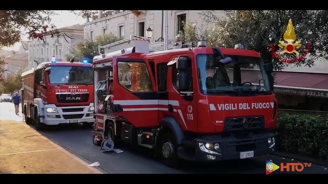 Vigili del Fuoco – Catania, Intervento per incendio di un ristorante