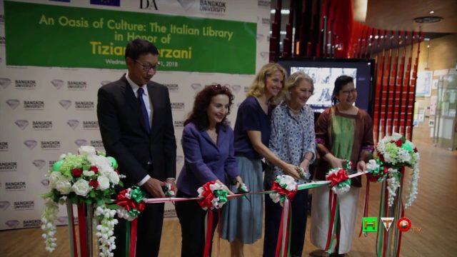 Bangkok University – Inaugurata la Biblioteca Italiana intitolata a Tiziano Terzani