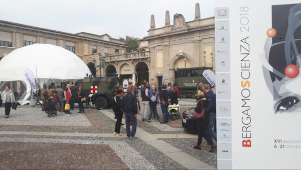 Festival Bergamo Scienza : conclusa la partecipazione delle Forze Armate