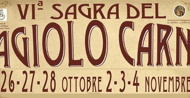 Sesta edizione per la sagra di Fabrica di Roma che celebra uno dei prodotti gastronomici più di nicchia nella Tuscia viterbese: il Fagiolo Carne