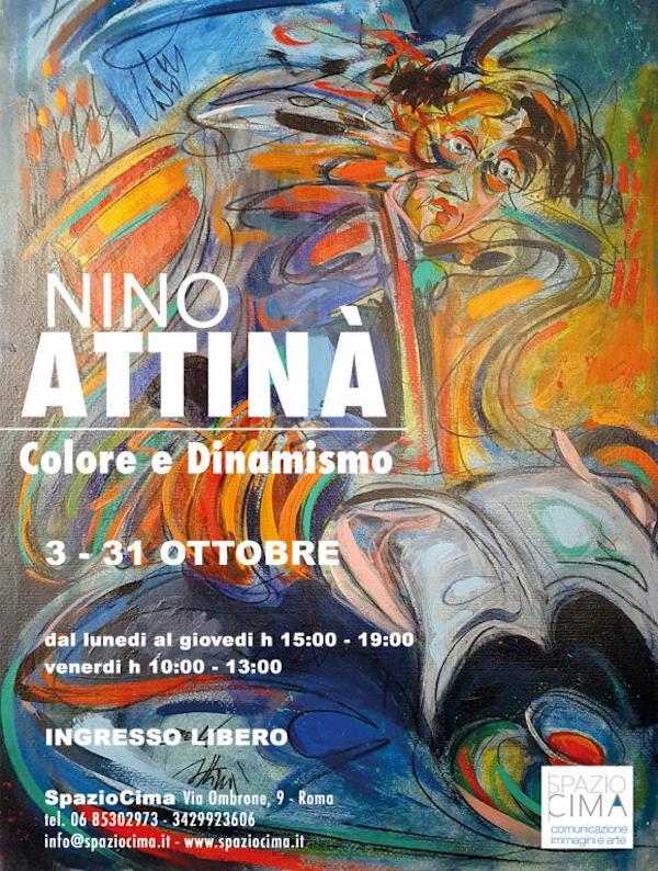SpazioCima: “Colore e Dinamismo” da mercoledì in mostra i “Frammenti di vita” di Nino Attinà