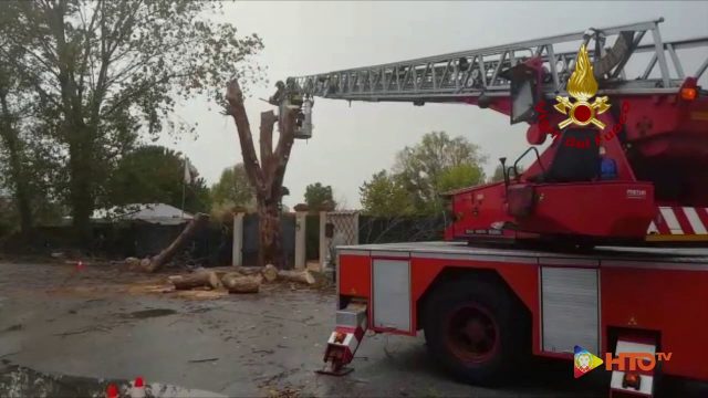 Vigili del Fuoco – Viareggio (LU), Interventi a causa dell’ondata di maltempo