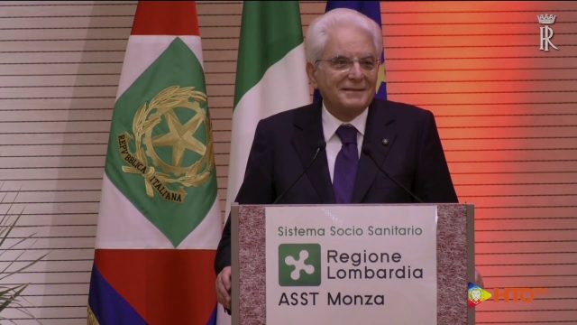 Intervento del Presidente Mattarella all’Ospedale San Gerardo dei Tintori