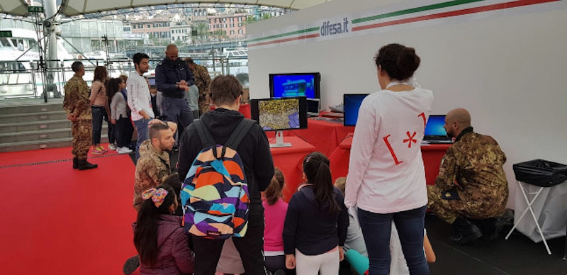 Festival della Scienza: le Forze Armate al fianco delle famiglie colpite dalla tragedia del Ponte Morandi