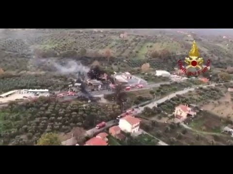 Vigili del Fuoco – Borgo Quinzio (RI), Esplosione di una autocisterna
