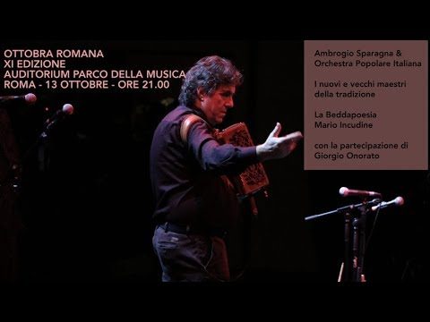 Ottobrata Romana XI Ed. – Ambrogio Sparagna LIVE @ Auditorium – Il Concerto
