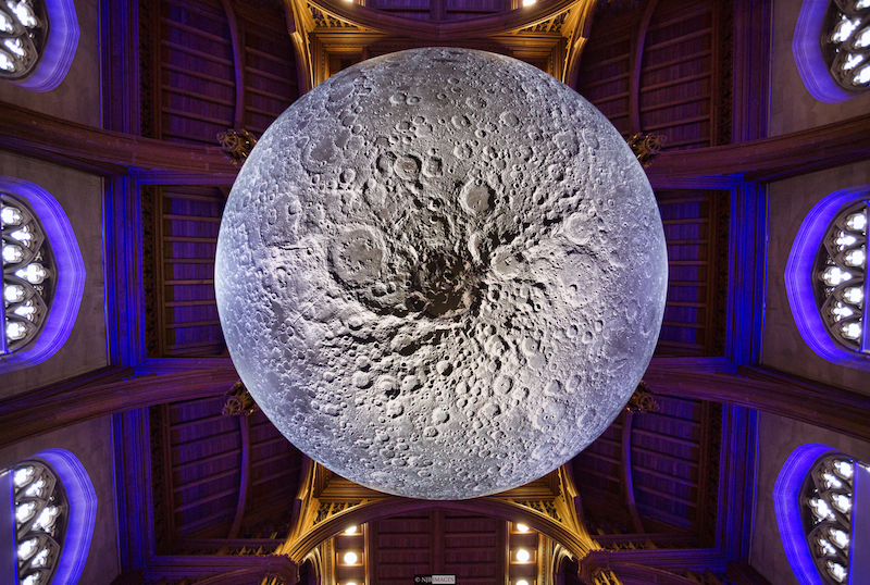 In occasione della Festa di Roma 2019  l’Azienda Speciale Palaexpo presenta l’installazione “Museum of the Moon”