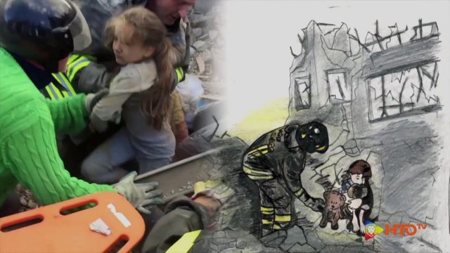 NOI VI VEDIAMO COSI’: nell’aula magna della Sapienza a Roma la presentazione del calendario dei Vigili del Fuoco 2019, con i disegni di bambini e ragazzi delle scuole.