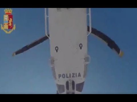 Polizia di Stato – Emergenza maltempo in Sardegna, Ricognizione aerea delle zone colpite