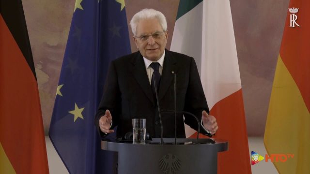 Berlino – Visita Ufficiale del Presidente della Repubblica Sergio Mattarella nella Repubblica Federale di Germania – Il Presidente Mattarella incontra il Presidente della Repubblica Federale di Germania, Dichiarazioni alla stampa del Presidente Mattarella e del Presidente della Repubblica Federale di Germania, Frank-Walter Steinmeier