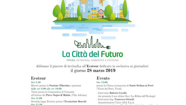 Ecologia, ambiente e cultura. Tivoli ospita “La città del futuro” 