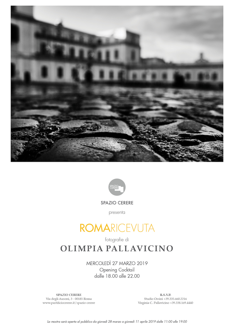 Roma Ricevuta: le fotografie di Olimpia Pallavicino in mostra allo Spazio Cerere