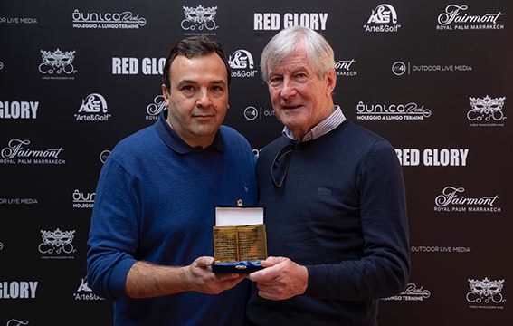 Sir Martin Edwards (Manchester United), premiato in Franciacorta da Arte&Golf