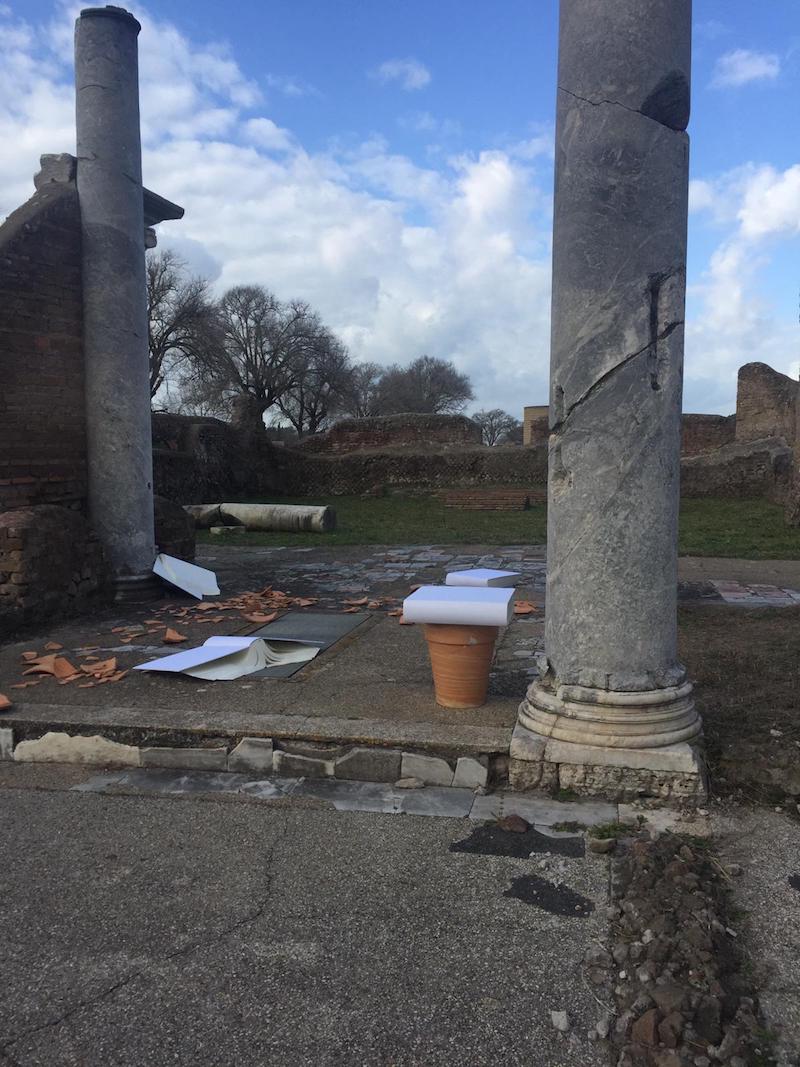“Arte in memoria”al Parco Archeologico di Ostia Antica