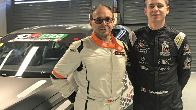 Raffaele Gurrieri e Simone Patrinicola al debutto sulla Golf GTI TCR DSG