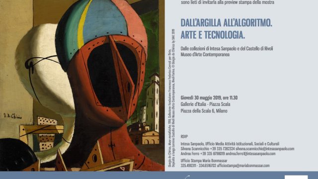 Gallerie d’Italia – Piazza Scala: mostra “Dall’argilla all’algoritmo. Arte e tecnologia. Dalle Collezioni di Intesa Sanpaolo e Castello di Rivoli Museo d’Arte Contemporanea”