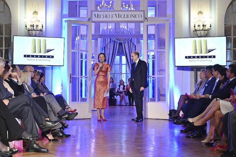 Alta Moda Show all’Ambasciata d’Italia a Belgrado per il Fashion Designer Michele Miglionico