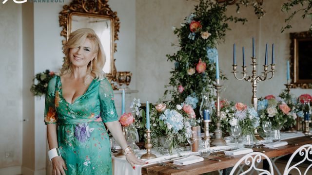 Trionfale opening party per Barbara Vissani che lancia Villa Baldacchini nel mondo del wedding