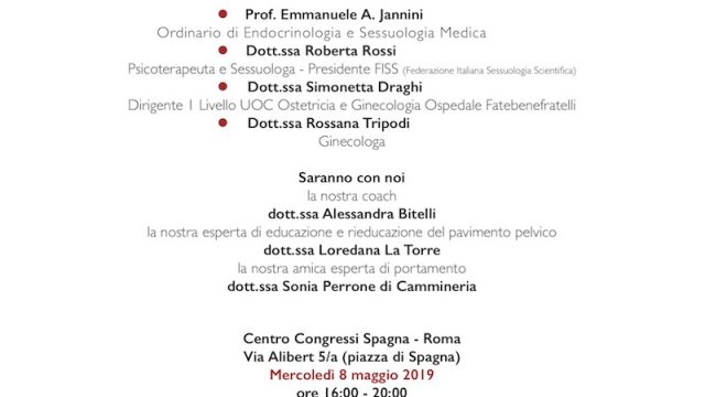 “Donne fa-vo-lo-sex”: l’evento sulla vita sentimentale e di coppia over 50 di VediamociChiara l’8 maggio al Centro Congressi di Roma