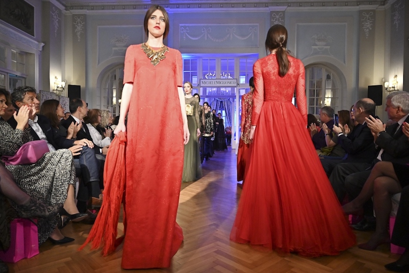 Alta Moda Show all’Ambasciata d’Italia a Belgrado per il Fashion Designer Michele Miglionico
