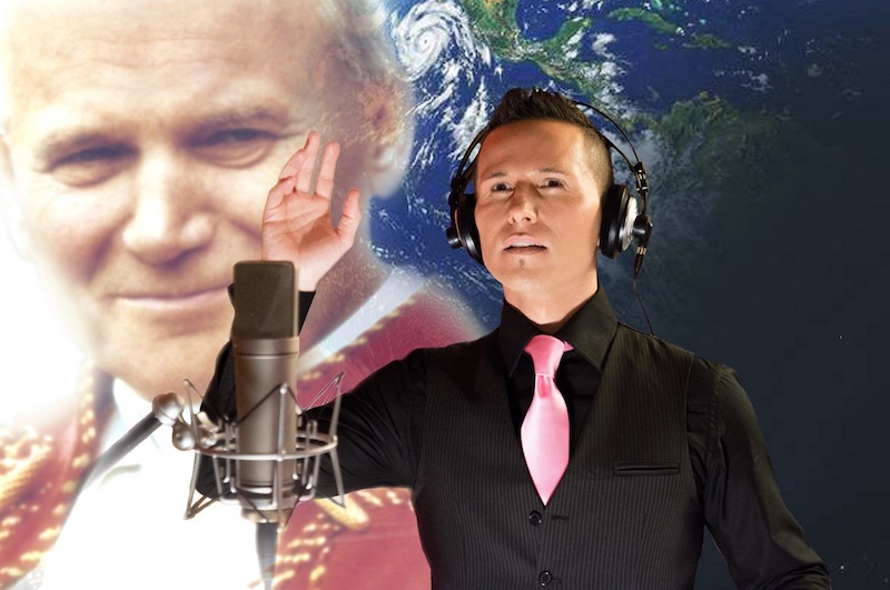 Il tenore Spero Bongiolatti: “La mia voce per Karol Wojtyla”