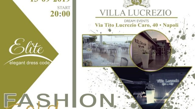 Fashion Gold Party Elite: il 13 Settembre a Villa Lucrezio