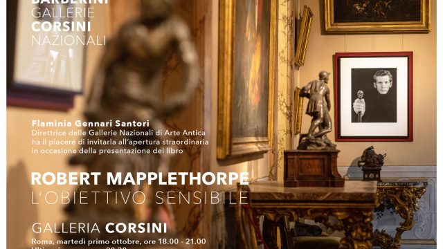 Galleria Corsini, finissage della mostra “Robert Mapplethorpe. L’obiettivo sensibile”: apertura straordinaria e gratuita, visite guidate, presentazione catalogo