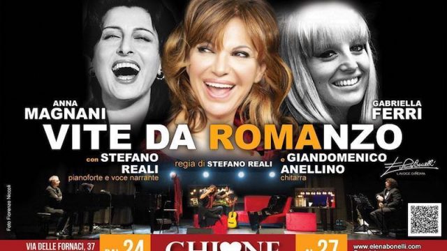 Torna in scena Elena Bonelli con “Magnani, Ferri – Vite da romanzo”. Dal 24 al 27 ottobre al Teatro Ghione di ROMA. Il racconto teatrale di due miti della romanità