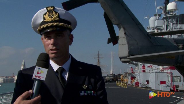 Marina Militare – XII Regional Seapower Symposium all’Arsenale di Venezia – Intervista al Comandante di Nave San Giorgio C.V. Rigel Pollicita
