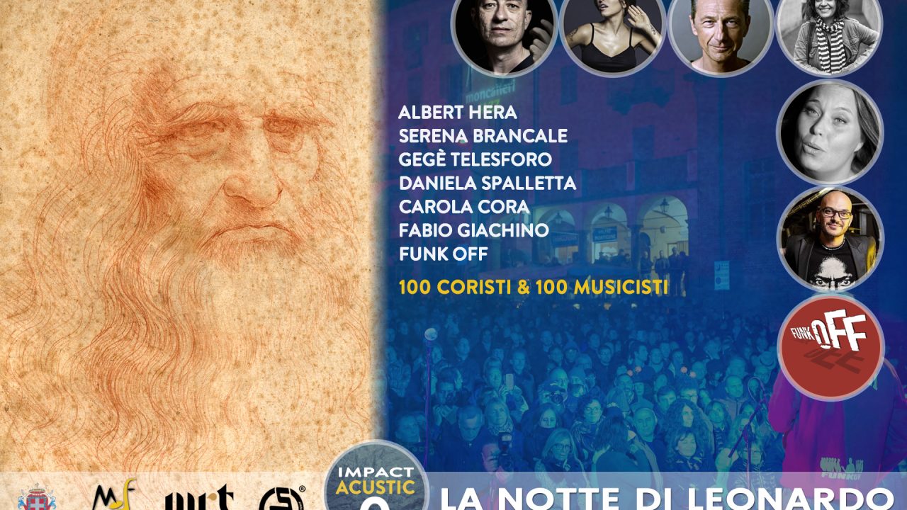 Moncalieri Jazz Festival2019 apre con “La Notte di Leonardo”