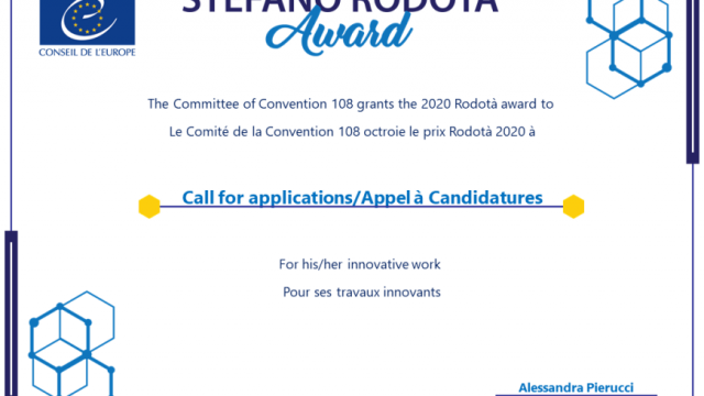 Seconda edizione del premio alla memoria di Stefano Rodotà