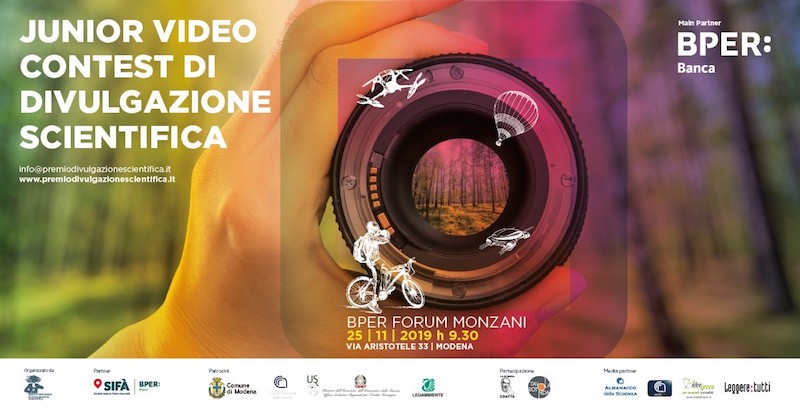 unior Video Contest di Divulgazione Scientifica: la cerimonia di premiazione a Modena il 25 novembre