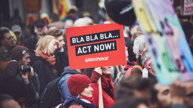 COP25, Greenpeace: «Esito completamente inaccettabile»