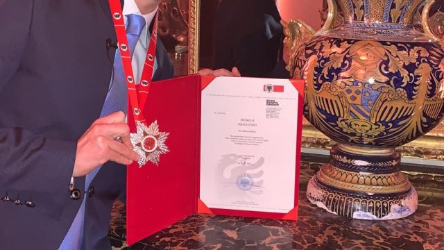 Gianluca Mech conquista la Medaglia Aquila d’Oro in Albania