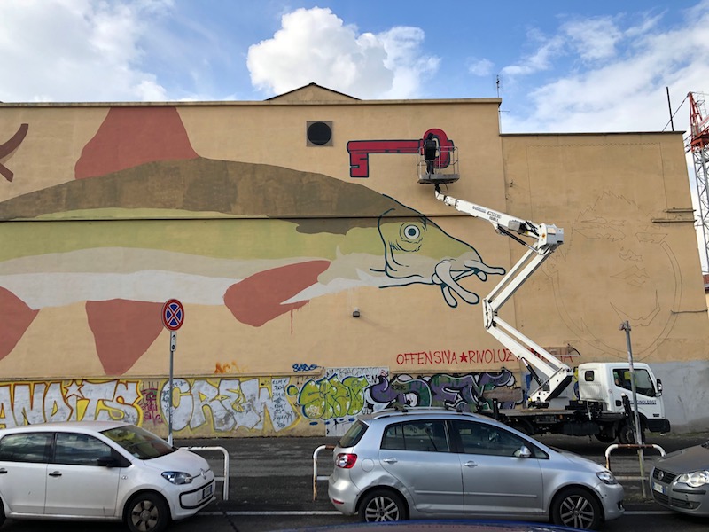 Street Art: presentato  a Roma “Dominio Pubbico Millennials A®T Work – Ma®T