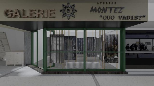 Montez: Gli “scarti urbani” di Roma in mostra a Vienna: inaugurata la mostra “Quo Vadis”, un labirinto costituito da lamiere e travi